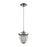 ELK Lighting Sturgis 1-Light Mini Pendant, Nickel/Frosted Blown Glass