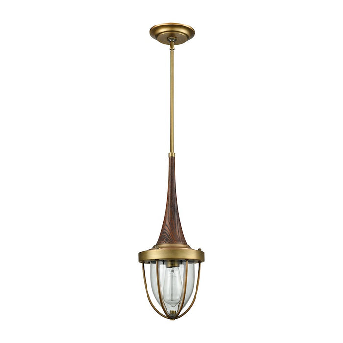ELK Lighting Sturgis 1-Light Mini Pendant, Clear