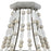 ELK Lighting Summerton 2-Light Sconce, Gray & Malted Rust/Strung Beads