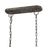 ELK Lighting Summerton 6-Light Linear Chandelier, Gray & Rust