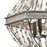 ELK Lighting Summerton Chandelier, Gray & Rust/Strung Beads