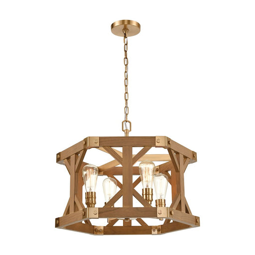 ELK Lighting Structure 4-Light Chandelier