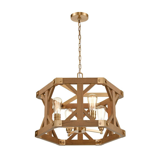 ELK Lighting Structure 4-Light Chandelier