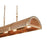 ELK Lighting Wooden Barrel 4-Light Island