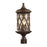 ELK Lighting Barrington Gate 2-Light Outdoor Post Mount, Hazelnut