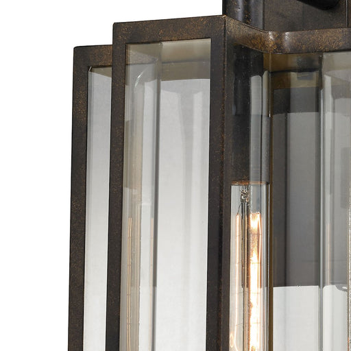 ELK Lighting Bianca 1-Light Outdoor Wall Lamp, Hazelnut Bronze