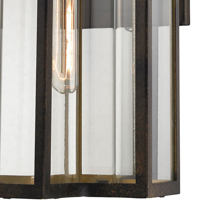 ELK Lighting Bianca 1-Light Outdoor Wall Lamp, Hazelnut Bronze