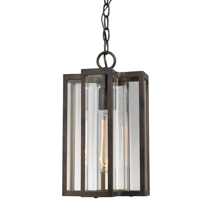 ELK Lighting Bianca 1-Light Outdoor Pendant, Hazelnut Bronze