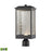 ELK Lighting Newcastle 1-Light Outdoor Post Mount, Black, LED