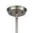 ELK Lighting Urban Form Mini Pendant, Nickel/Concrete & Metal Cage