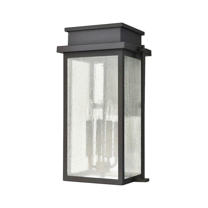 ELK Lighting Braddock Outdoor Sconce, Bronze/Seedy