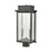 ELK Lighting Braddock 2-Light Outdoor Post Mount, Bronze/Seedy