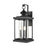 ELK Lighting Minersville 3-Light Outdoor Sconce, Black/Speckled