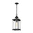 ELK Lighting Minersville 1-Light Outdoor Pendant, Black/Speckled - 45453-1