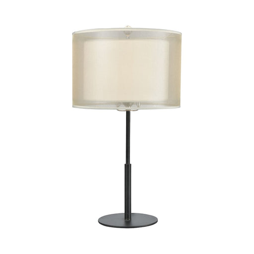 ELK Lighting Ashland Table Lamp, Matte Black