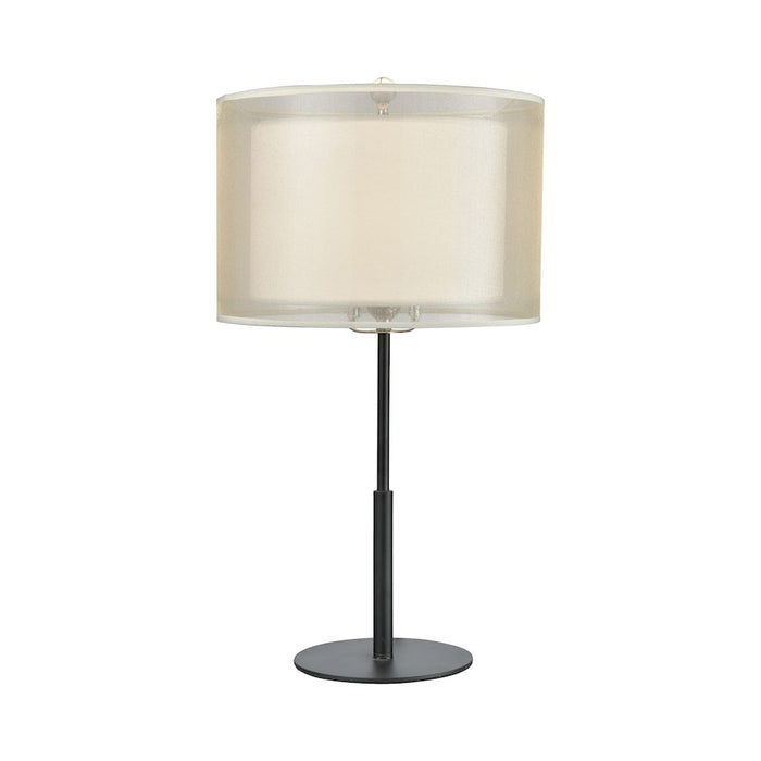 ELK Lighting Ashland Table Lamp, Matte Black