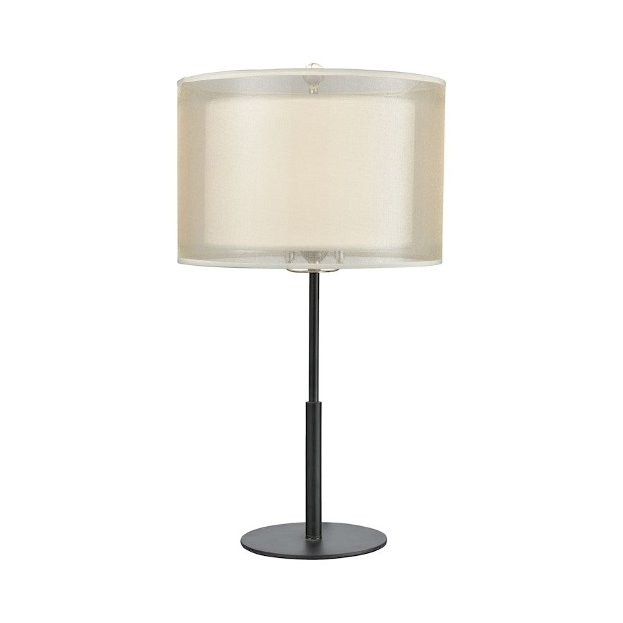 ELK Lighting Ashland Table Lamp, Matte Black