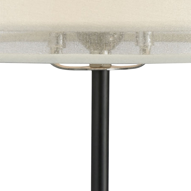ELK Lighting Ashland Table Lamp, Matte Black