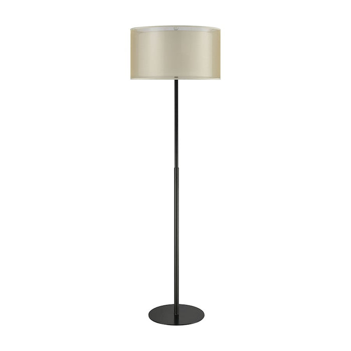 ELK Lighting Ashland Floor Lamp, Matte Black