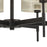 ELK Lighting Ashland 6-Light Chandelier, Black/Organza White Shades