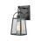 ELK Lighting Barnside Wall Sconce Lamp, Bronze/Clear Panels