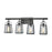 ELK Lighting Barnside Lamp, Bronze/Clear Panels