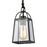 ELK Lighting Barnside 1-Light Mini Pendant, Bronze/Clear Panels