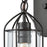 ELK Lighting Southwick 1-Light Wall Sconce, Bronze/Clear Blown Glass