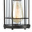 ELK Lighting Southwick 1-Light Wall Sconce, Bronze/Clear Blown Glass