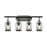 ELK Lighting Southwick Vanity Lamp, Bronze/Clear Blown Glass