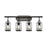 ELK Lighting Southwick Vanity Lamp, Bronze/Clear Blown Glass
