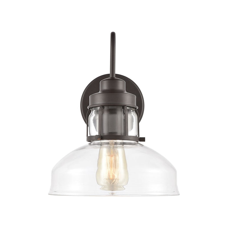 ELK Lighting Manhattan Boutique 1-Light Sconce, Clear