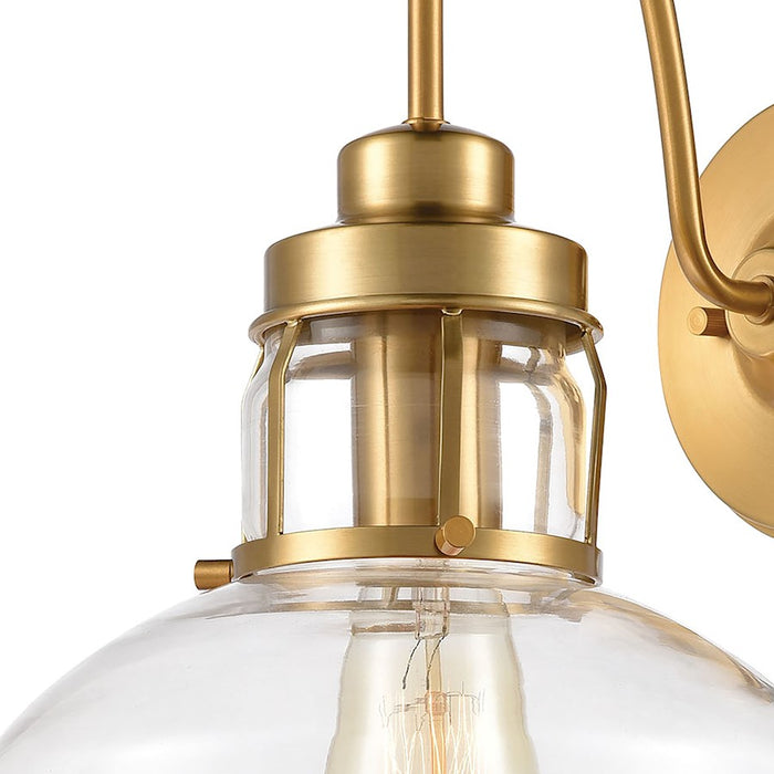 ELK Lighting Manhattan Boutique 1-Light Sconce, Clear