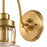 ELK Lighting Manhattan Boutique 1-Light Sconce, Clear
