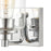 ELK Lighting Robins 1-Light Wall Sconce, Polished Chrome/Clear Glass