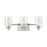 ELK Lighting Robins Vanity Light, Matte Black/Clear Glass
