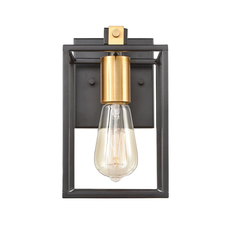 ELK Lighting Cloe Wall Sconce Light, Matte Black