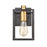 ELK Lighting Cloe Wall Sconce Light, Matte Black