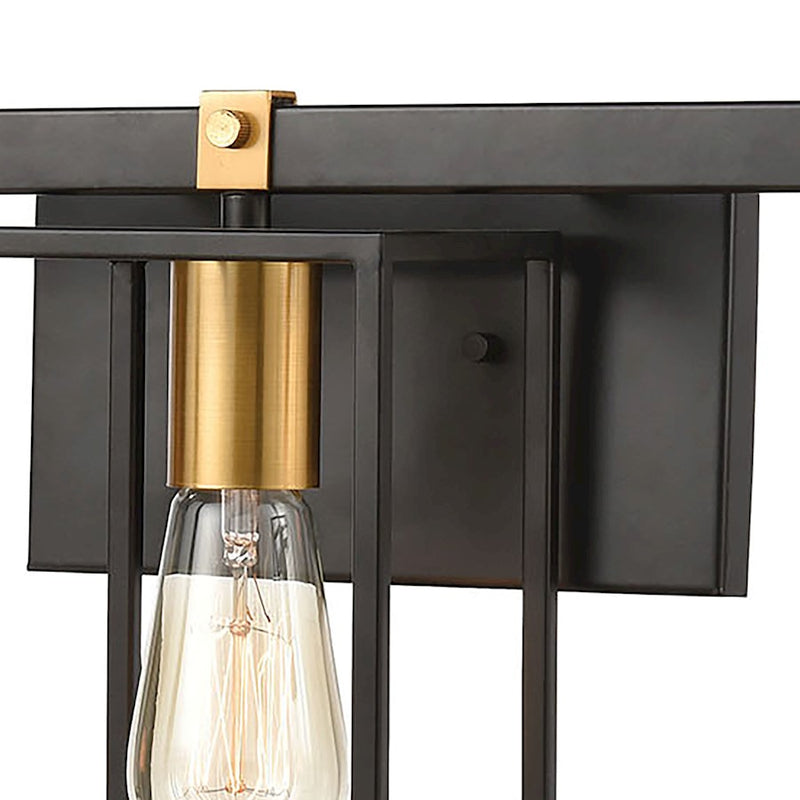ELK Lighting Cloe Vanity Light, Matte Black