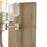 ELK Lighting Bakersfield Wall Sconce Light, Light Wood/Clear Glass