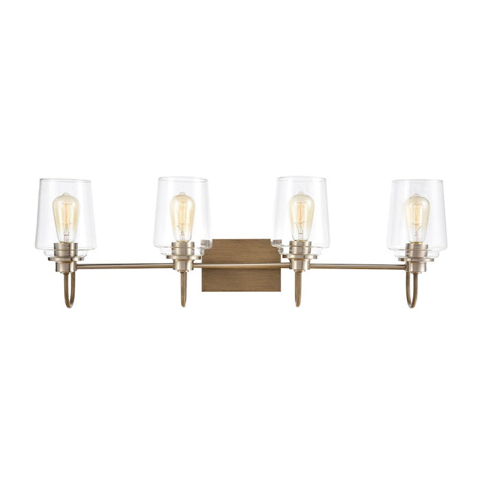ELK Lighting Bakersfield, Light Wood/Clear Glass