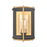 ELK Lighting Millington 1-Light Sconce, Charcoal/Clear Glass