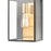 ELK Lighting Knowlton 1-Light Sconce, Matte Black/Seedy Glass