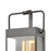 ELK Lighting Knowlton 1-Light Sconce, Matte Black/Seedy Glass