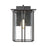 ELK Lighting Radnor 1-Light Sconce, Matte Black/Seedy Glass