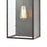 ELK Lighting Lamplighter 1-Light Sconce, Matte Black/Seedy Glass