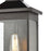 ELK Lighting Lamplighter 1-Light Sconce, Matte Black/Seedy Glass