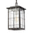 ELK Lighting Brewster 1-Light Hanging, Matte Black/Seedy Glass