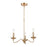 ELK Lighting Wellsley Chandelier, Burnished Brass