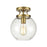 ELK Lighting Bernice 1-Light Semi Flush
